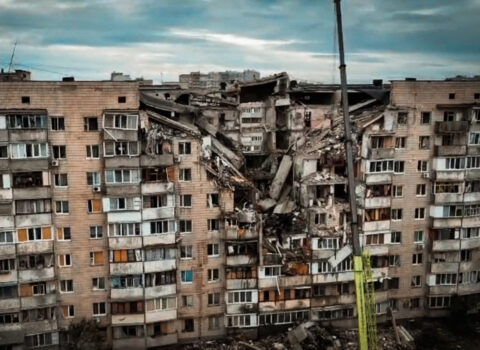 Kiyev raket və dronlarla vuruldu, 11 ölü – VİDEO