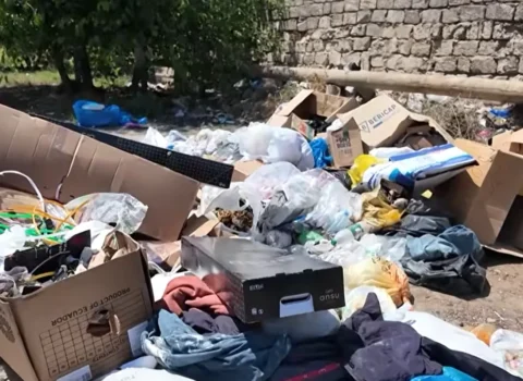 Maştağada biabırçı mənzərə: “Gətirib motosikletlə boşaldırlar…” – VİDEO