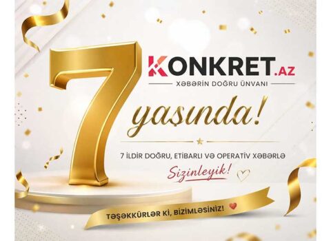 Yeddi ilin sözü, yeddi ilin izi – KONKRET.az, doğum günün mübarək!
