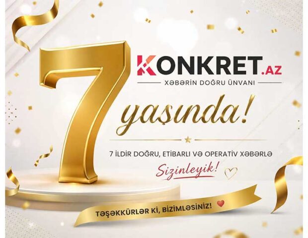 Yeddi ilin sözü, yeddi ilin izi – KONKRET.az, doğum günün mübarək!