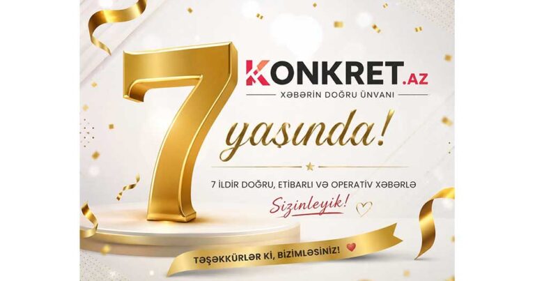 Yeddi ilin sözü, yeddi ilin izi – KONKRET.az, doğum günün mübarək!