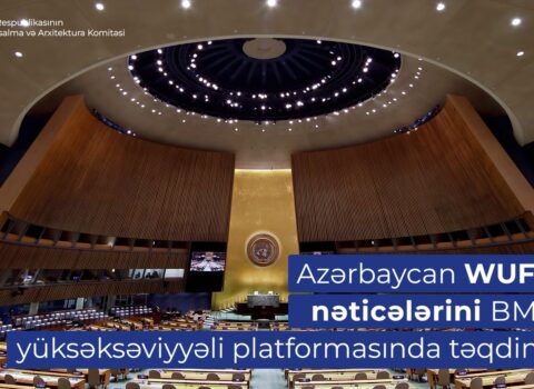 Azərbaycan WUF13-ün nəticələrini BMT-nin yüksəksəviyyəli platformasında təqdim edir