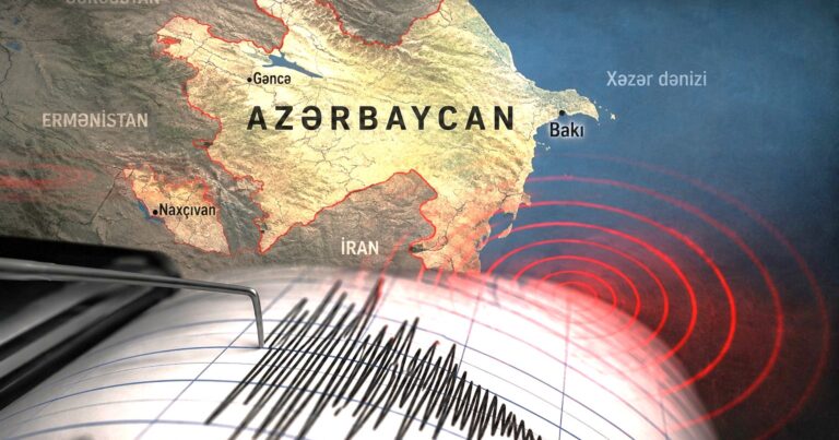 Son altı ayda Azərbaycanda 52 zəlzələ oldu
