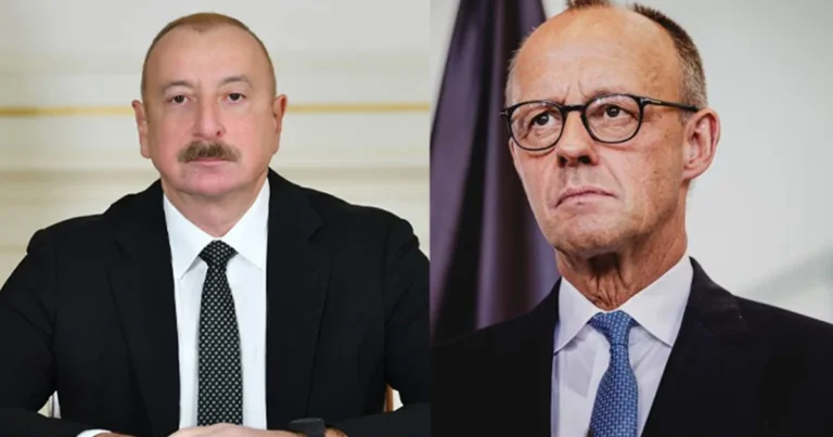 Prezident İlham Əliyev ilə Federal Kansler Fridrix Mertsin təkbətək görüşü keçirilir