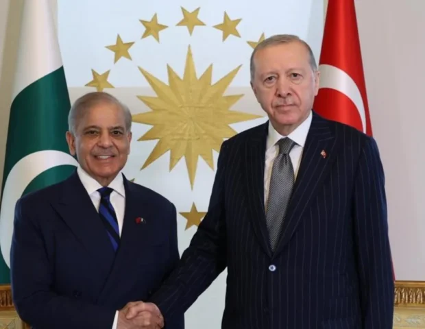 Ərdoğan və Şahbaz Şərif birgə bəyanatlarla çıxış ediblər