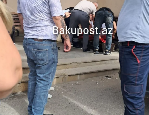 Bakıda dayanacaqda kişi qəfil öldü – Foto