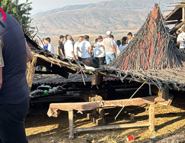 Göygöldə Yaylaq Festivalında çardaq uçdu – Xəsarət alanlar var+Video