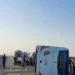 Hacıqabulda sərnişin avtobusu aşdı – 30-dan çox yaralı var