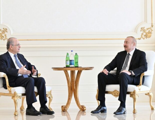Prezident İlham Əliyev Fələstinin Baş nazirini qəbul edib