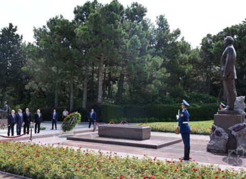 Fələstin dövlətinin Baş naziri Fəxri xiyabanı ziyarət etdi