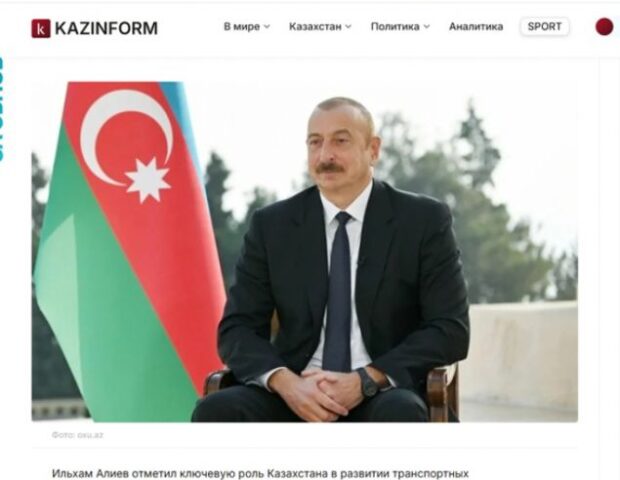Qazaxıstan mətbuatı Prezident İlham Əliyevin IV Şuşa Qlobal Media Forumundakı bəyanatlarına geniş yer ayırdı