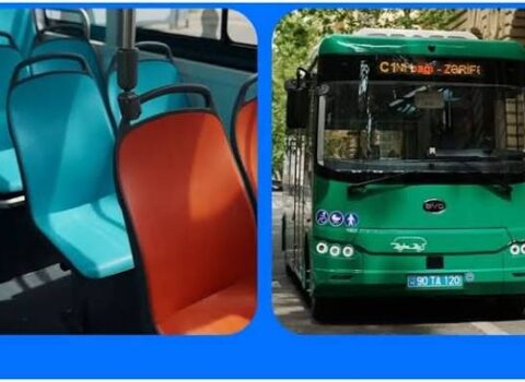 Bakının mərkəzində PULSUZ mikroavtobuslar fəaliyyətə başladı
