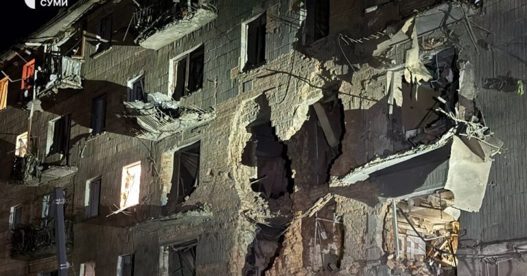 Rusiya Sumı şəhərinin mərkəzini BOMBALADI