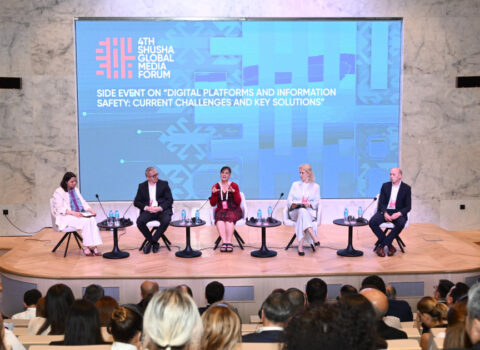 Panel müzakirə: Rəqəmsal platformalarda təhlükəsiz informasiya mühiti – FOTOLAR