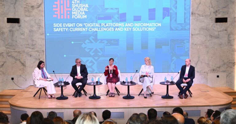 Panel müzakirə: Rəqəmsal platformalarda təhlükəsiz informasiya mühiti – FOTOLAR