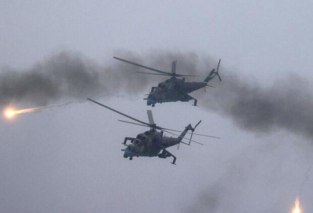 Rusiyaya məxsus helikopter qəzaya uğradı: Ölənlər var