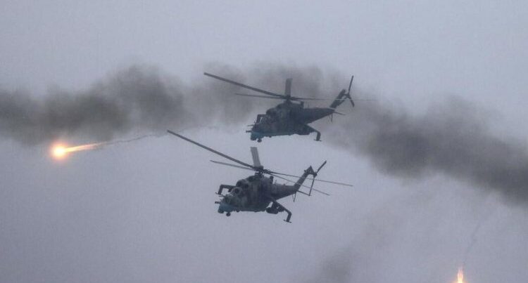 Rusiyaya məxsus helikopter qəzaya uğradı: Ölənlər var