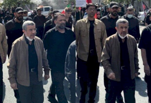 Öldüyü deyilən Əhmədinejad yürüşdə göründü – FOTOLAR