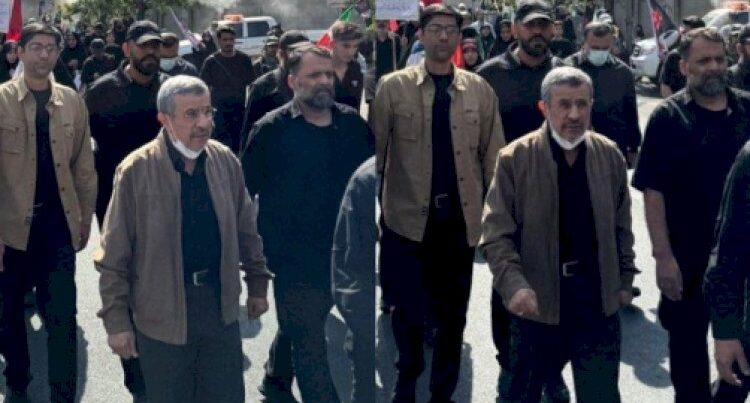 Öldüyü deyilən Əhmədinejad yürüşdə göründü – FOTOLAR