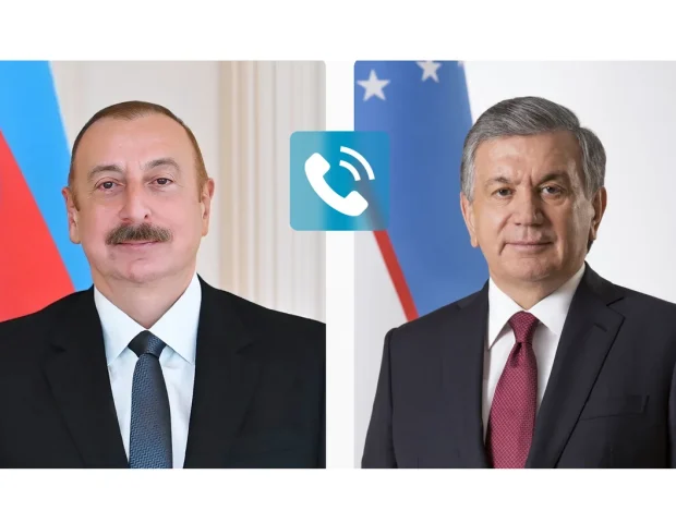 İlham Əliyev Şavkat Mirziyoyevə zəng etdi