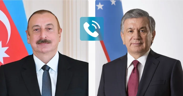 İlham Əliyev Şavkat Mirziyoyevə zəng etdi