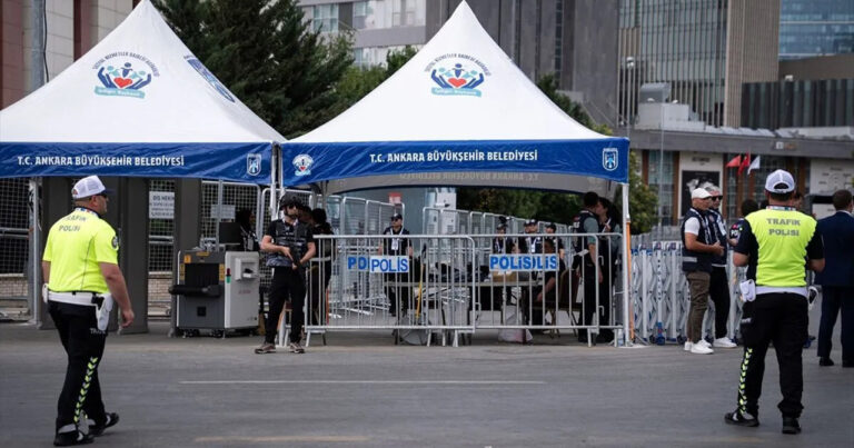 Trampın Ankarada təhlükəsizliyi üçün bu tədbirlər görüldü – Fotolar