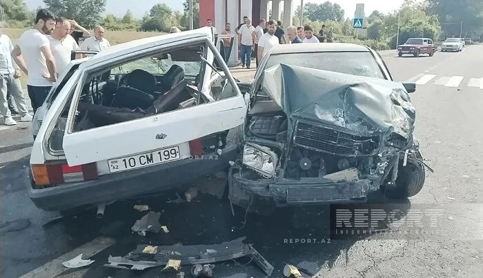Oğuzda ağır qəza: ölən var