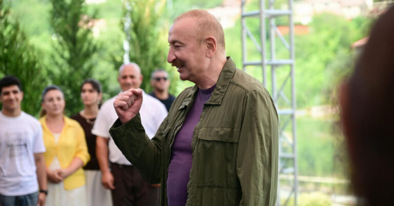 Prezident İlham Əliyev: Dövlətimiz güclüdür, Ordumuz güclüdür, iradəmiz yerindədir