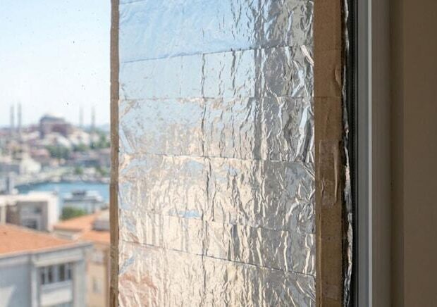 Pəncərənizə alüminyum folqa sərin: Anında təsir edir