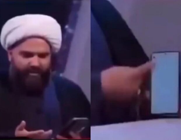 İranda canlı yayımda mesaj oxuyan molla biabır oldu – (Video)