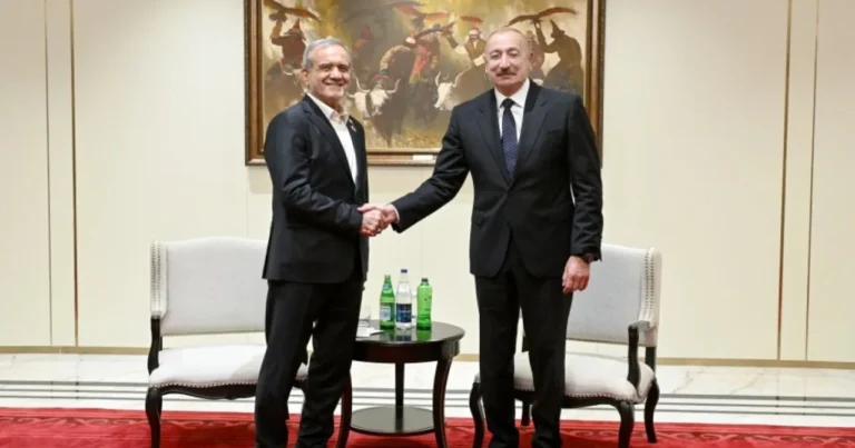 İranla bağlı yaranmış vəziyyətin sülh və danışıqlar yolu ilə həllinin tərəfdarıyıq – Prezident