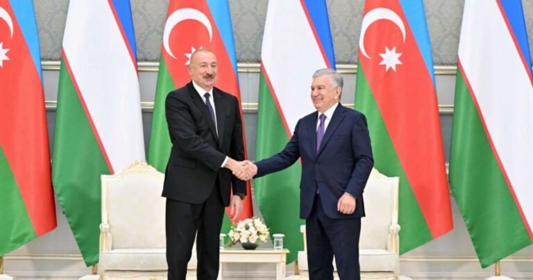 Prezidentin Özbəkistan səfəri ilə bağlı – VİDEOÇARX