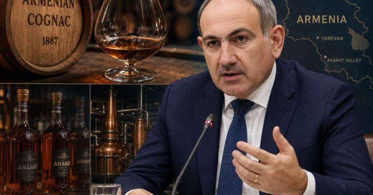 Paşinyan erməni konyakından imtina etdi – Bizim deyil! Paşinyan erməni konyakından imtina etdi – Bizim deyil!