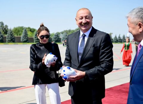 Prezidentə təqdim olunan oyuncaqlar nədir? – Foto