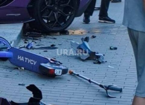 Rusiyalı milyarderin oğlu “Lamborghini” ilə müharibə iştirakçısını vurdu – VİDEO