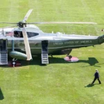 ABŞ Trampın helikopteri ilə bağlı insidenti araşdırır