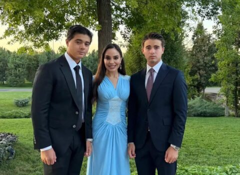 Leyla Əliyeva oğulları ilə Daşkənddə – FOTO