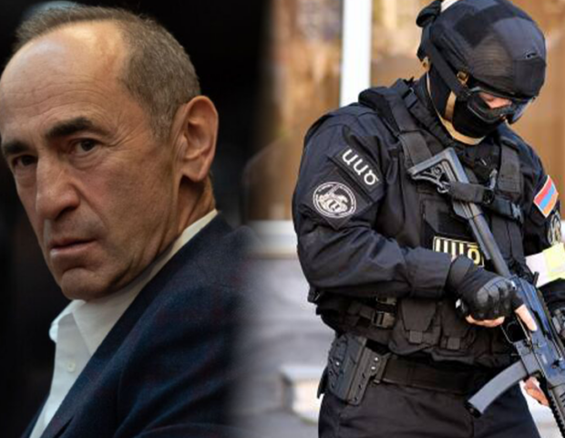 Robert Köçəryan saxlanıldı