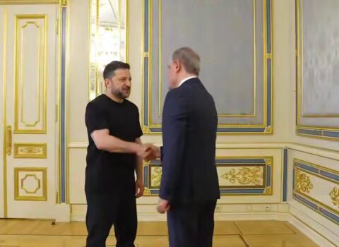 Zelenski Ceyhun Bayramovu qəbul etdi