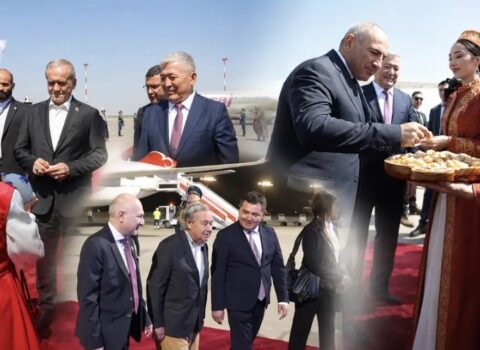 Pezeşkian, İlham Əliyev, Paşinyan və Quterreş: Bişkekdəki ŞTƏM sammitinə kimlər gəlib? – FOTO