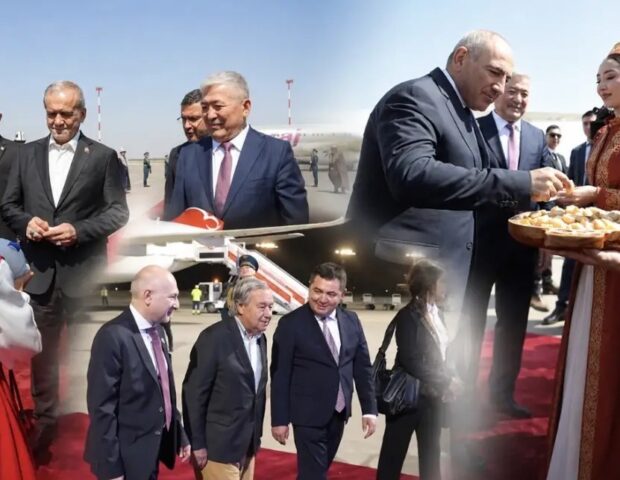 Pezeşkian, İlham Əliyev, Paşinyan və Quterreş: Bişkekdəki ŞTƏM sammitinə kimlər gəlib? – FOTO