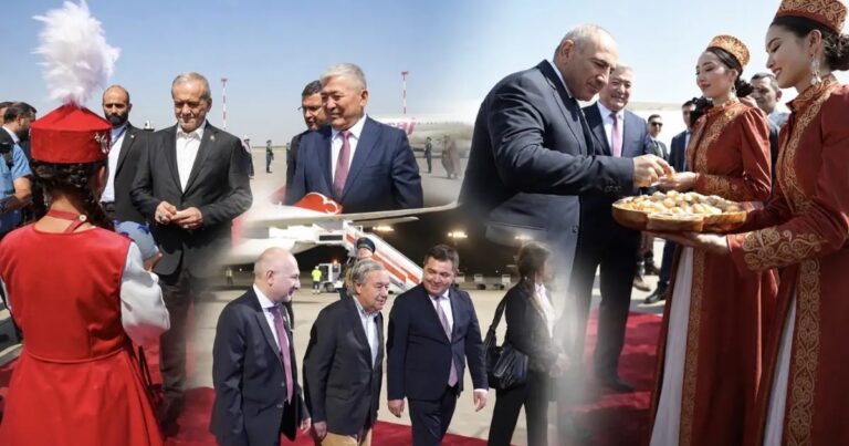 Pezeşkian, İlham Əliyev, Paşinyan və Quterreş: Bişkekdəki ŞTƏM sammitinə kimlər gəlib? – FOTO