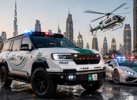 Dubay polisinin yeni “canavarı”- 603 at gücü, süni intellekt, 1030 km yürüş – Foto