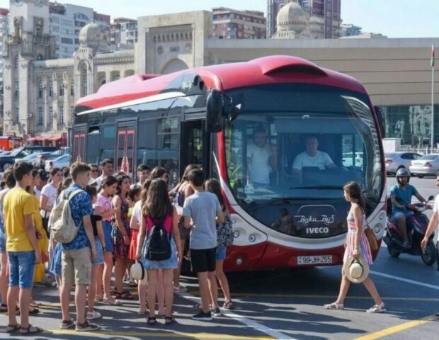 Bakıda gözlənilən məsələ: ekspress avtobuslar pulsuz olacaq?