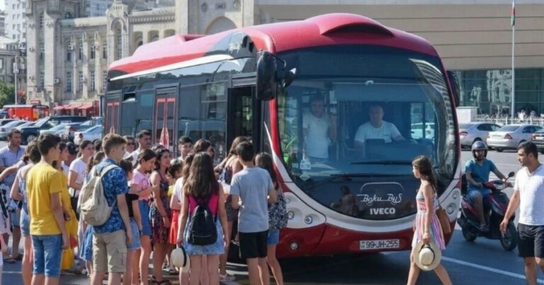 Bakıda gözlənilən məsələ: ekspress avtobuslar pulsuz olacaq?