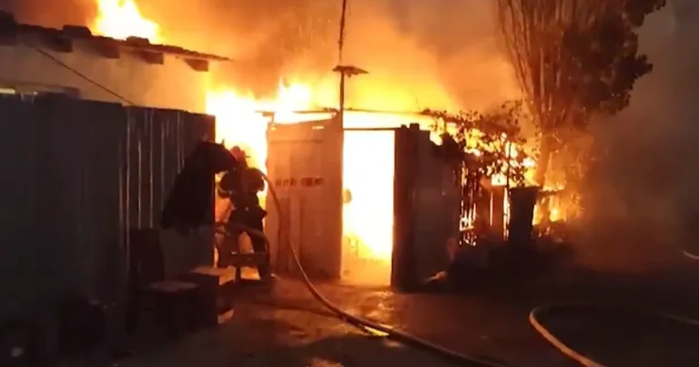 Bakıda yanğın: 36 yaşlı kişinin meyiti aşkarlandı – VİDEO