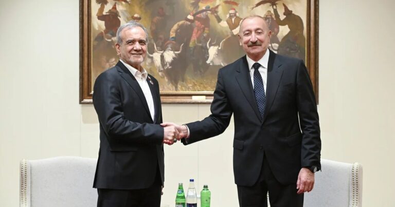 Məsud Pezeşkian İlham Əliyevə dəstəyə görə təşəkkür edib