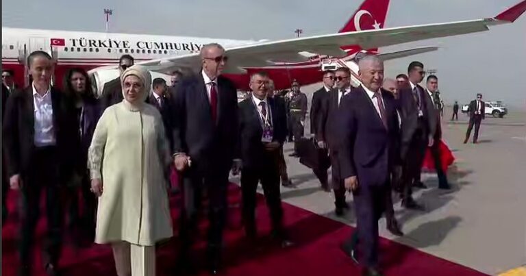 Rəcəb Tayyib Ərdoğan da Qırğızıstanda səfərdədir