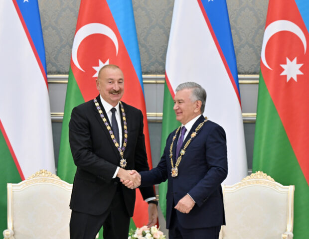 Prezidentlərin təltifolunma mərasimi keçirildi – Fotolar, VİDEO