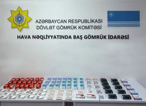 Hava limanında gömrük qaydaları pozulmaqla ölkəyə gətirilən dərmanlar aşkarlandı